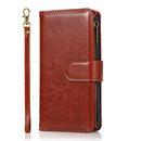 Zip Wallet Case Brown