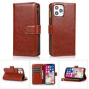 Zip Wallet Case Brown
