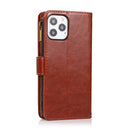 Zip Wallet Case Brown