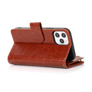Zip Wallet Case Brown