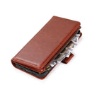 Zip Wallet Case Brown