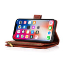 Zip Wallet Case Brown