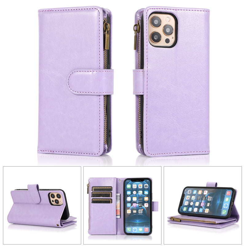 Zip Wallet Case Lavender