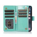 Zip Wallet Case Teal