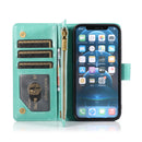 Zip Wallet Case Teal