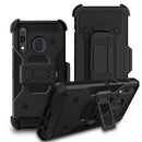 Samsung Galaxy A20 Hybrid Case w/Clip