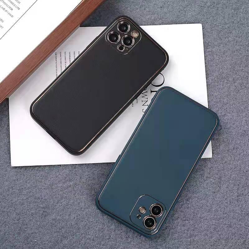 Leather Case Navy Blue