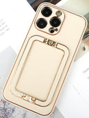 Butterfly Stand Case Cream