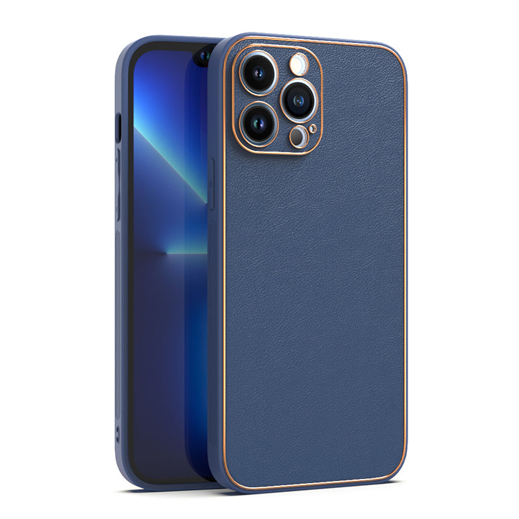 Leather Case Navy Blue