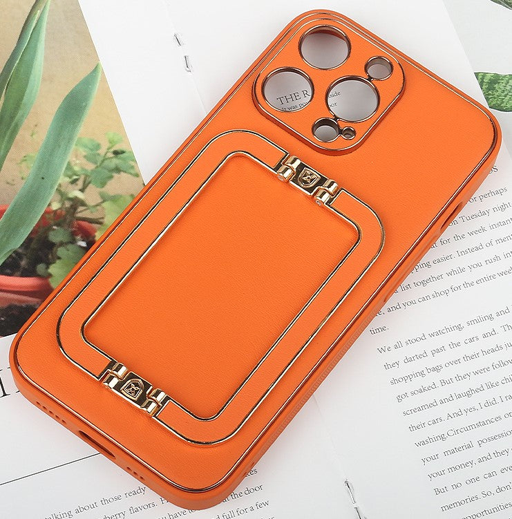 Butterfly Stand Case Orange