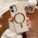 Leather Case with MagSafe® Sunset Gold